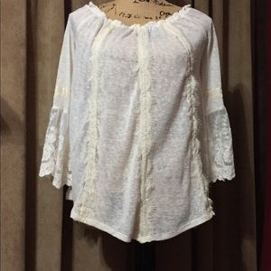 Living Doll Ivory Blouse